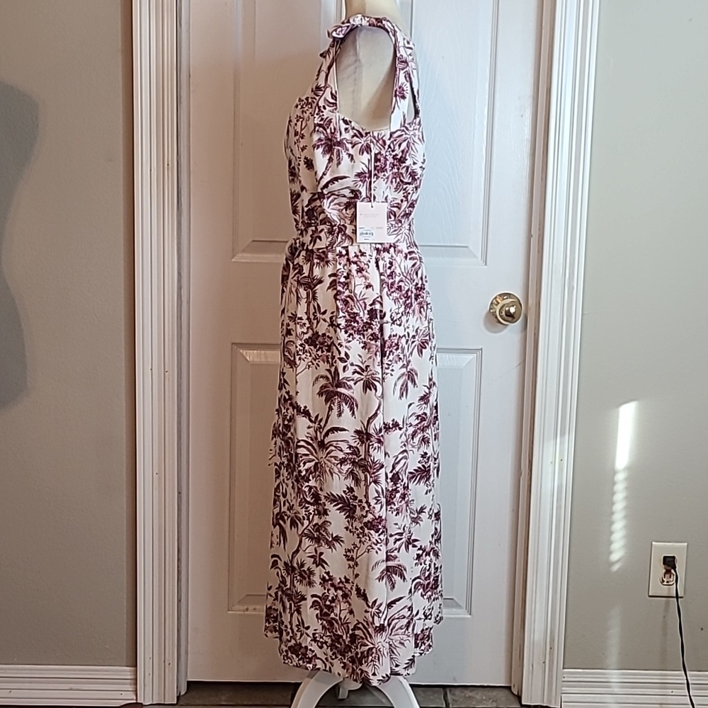 Lauren Conrad Summer Midi Dress NWT - Picture 7 of 13